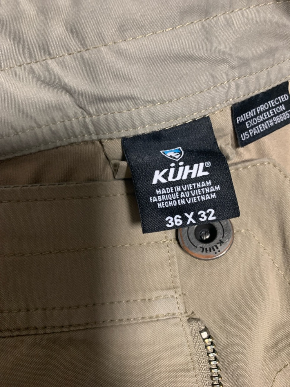 Kuhl | Sz 36x32 Radikl khaki pants - like new - Picture 3 of 3